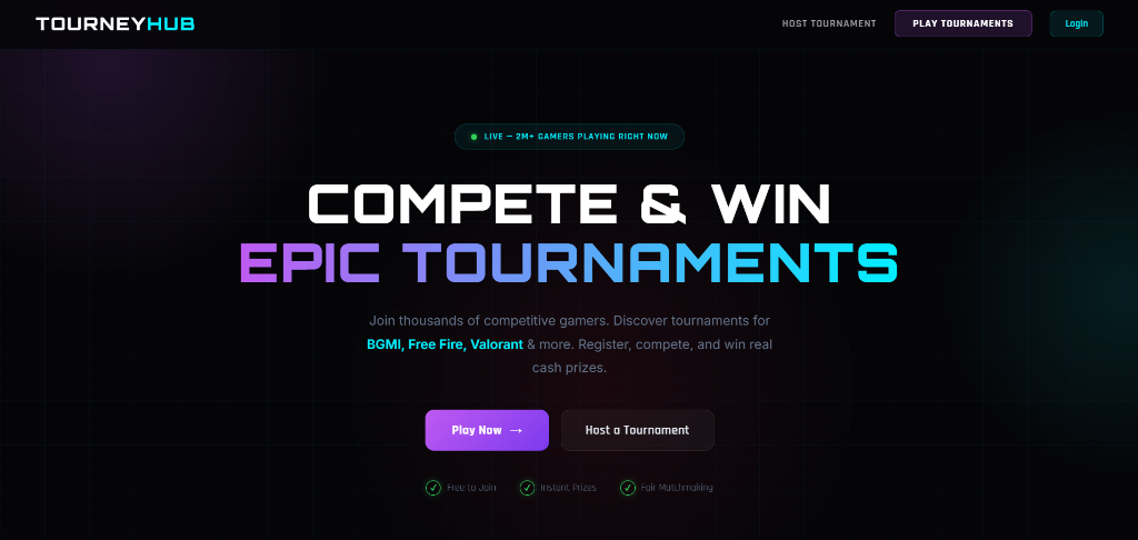 Gaming Tournament Platform